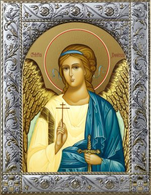 Икона Ангела Хранителя в окладе