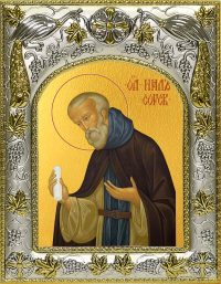 WИкона святого Нила Сорского преподобного