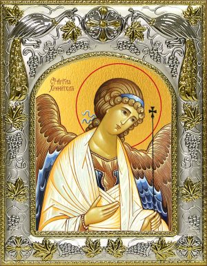 Икона Ангел Хранитель в окладе