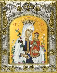 Икона Божьей Матери Неувядаемый цвет