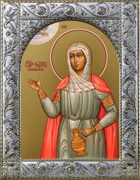 Фотина (Светлана) Самаряныня, Римская, мученица икона в окладе