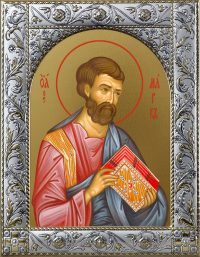 Икона Марк апостол в окладе