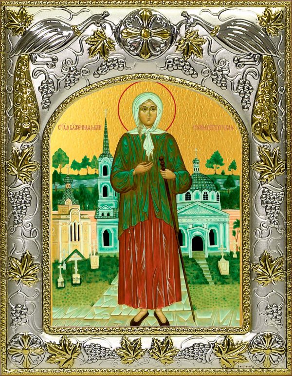 Икона святой блаженной Ксении Петербургской