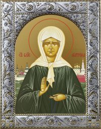 Иконы Блаженной Матроны в окладе dm55887-01