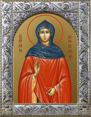 Иконы Киры Берийской (Македонской) в окладе