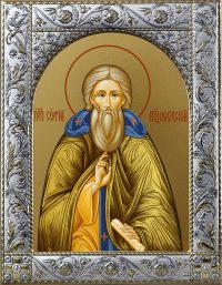 Купить икону преподобного Сергия Радонежского dm55084-01