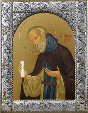 Купить икону святого Нила Сорского преподобного