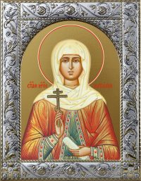 Наталия Никомидийская мученица икона в окладе