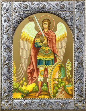 Иконы Архангела Михаила в рамке