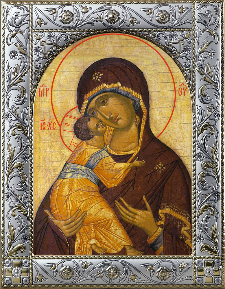 купить икону Божией Матери Владимирская