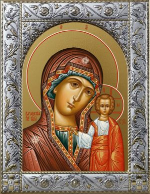 купить икону Казанская Божья Матерь