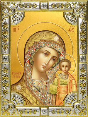 Купить Казанскую икону Божьей Матери в интернет магазине