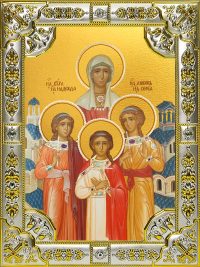 Купить икону Вера, Надежда, Любовь и их матерь София
