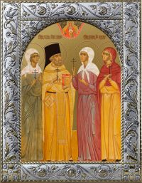 купить икону бутовских мучеников Евдокии, Серафима, Екатерины, Милицы