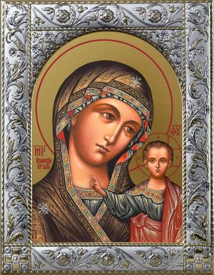 купить икону Казанская Божья Матерь