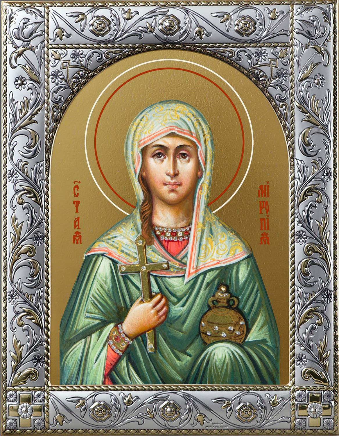 купить икону святой Миропии мученицы