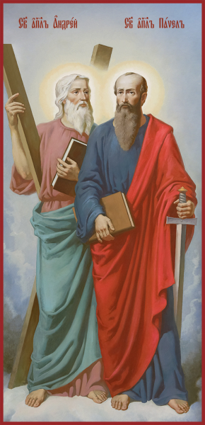 купить икону Петр и Павел апостолы