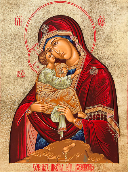 Икона Божией Матери Почаевская (арт.м0171)