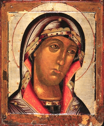 Деисусная икона Божией Матери (арт.02006)