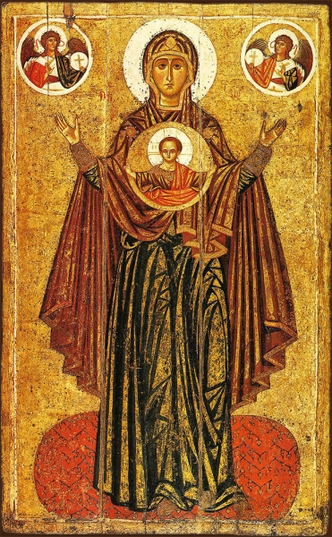 Великая Панагия икона Божией Матери (арт.02103)