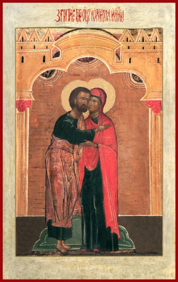 Зачатие святой Анны, "егда зачат святую Богородицу"  (арт.03216)