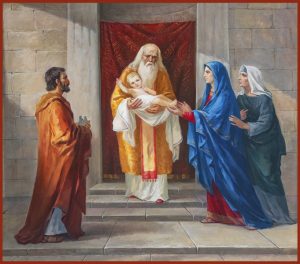 купить икону Сретенье Господне