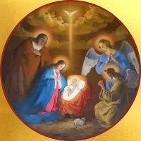 купить икону Рождество Христово