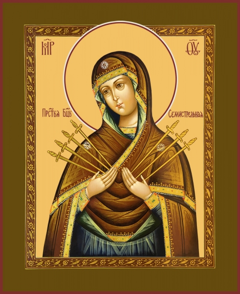 Семистрельная икона Божией Матери (арт.04233)