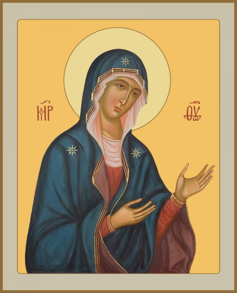 Деисусная икона Божией Матери (арт.04235)