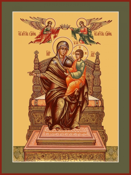Божья матерь Домостроительница, икона (арт.04251 с-2)