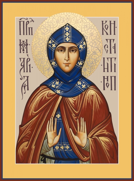 Мария Константинопольская преподобная икона (арт.04817)