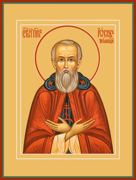 Иосиф Волоцкий преподобный, икона (арт.04829-2)