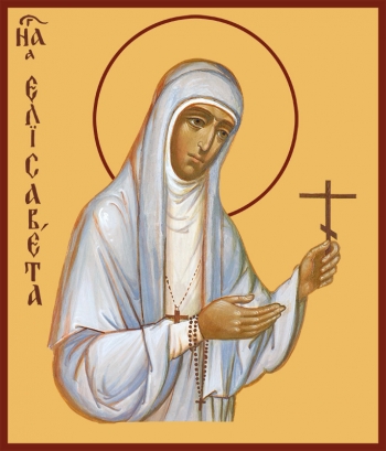 Елисавета преподобномученица, великая княгиня, икона (арт.00589)