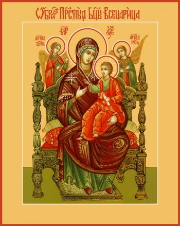 Всецарица икона Божией Матери (арт.06221)