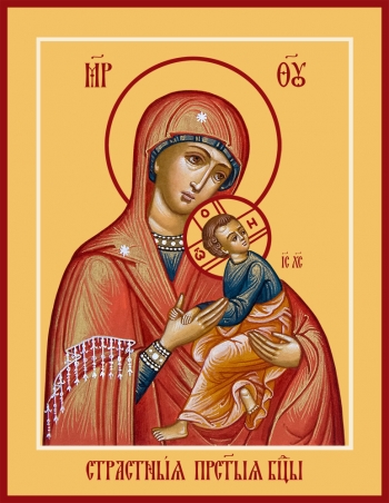 Страстная икона Божией Матери (арт.06379)