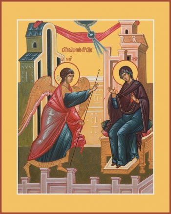 Благовещение Пресвятой Богородицы, икона (арт.06696)