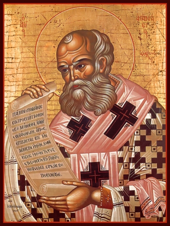 Афанасий Великий, Александрийский, святитель, икона (арт.06748)