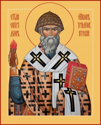 Спиридон Тримифунтский святитель, икона (арт.06771)