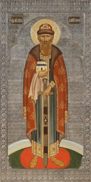 заказать мерную икону святого князя Даниила Московского