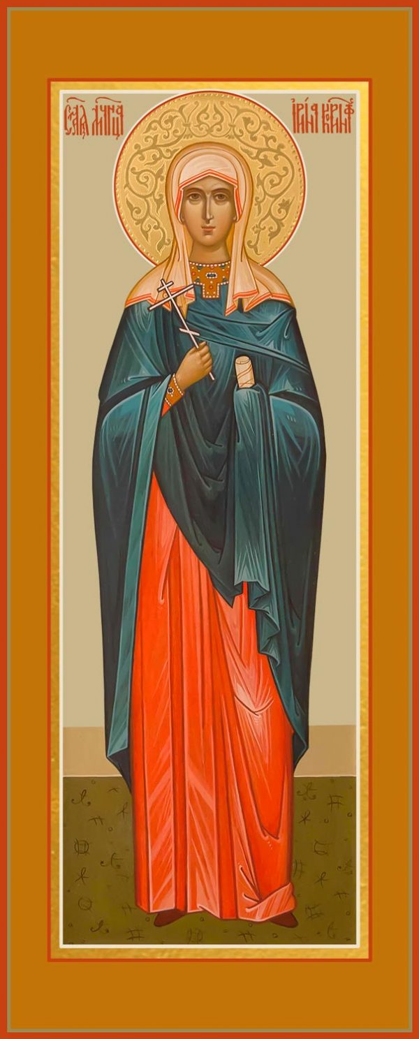 купить мерную икону святой Ирины Коринфской