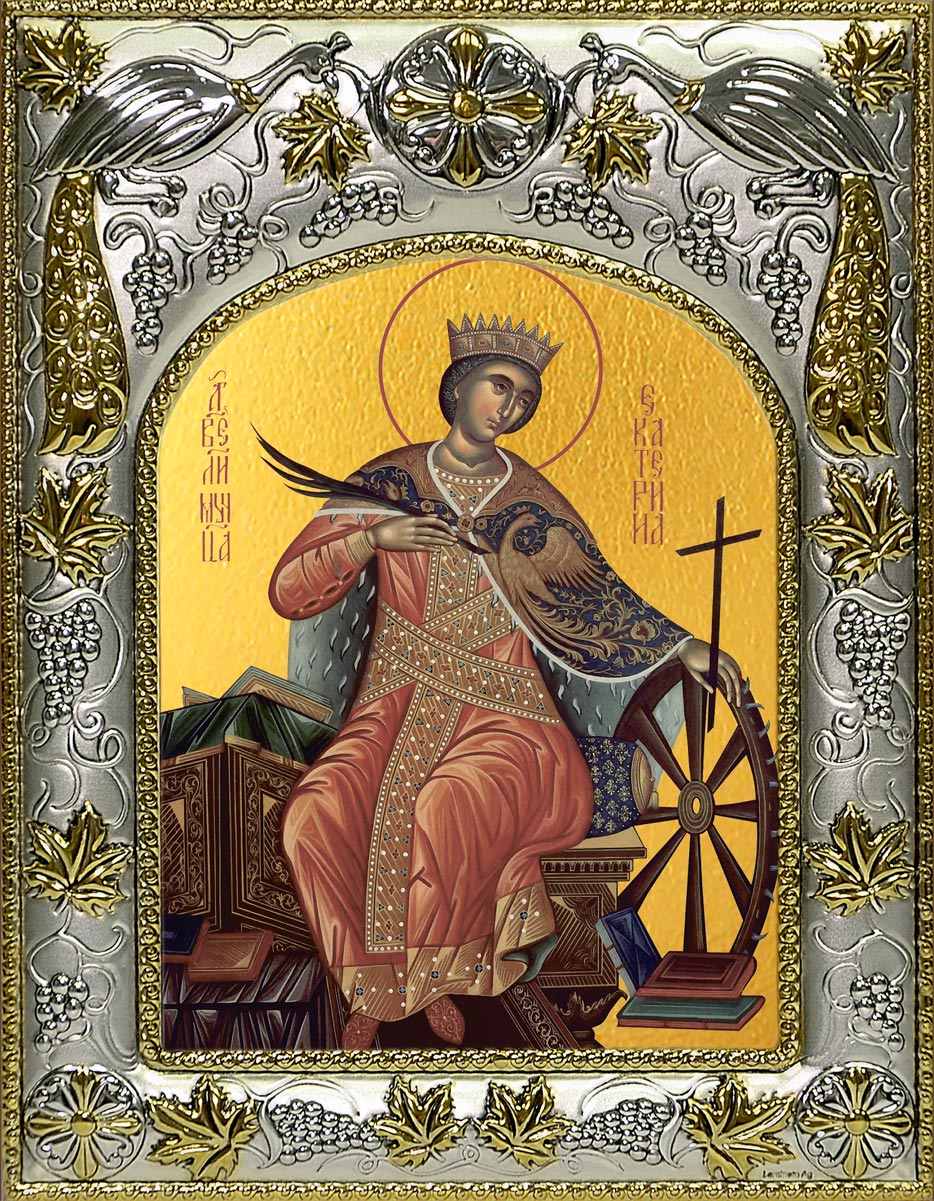 купить икону Екатерина великомученица A-542
