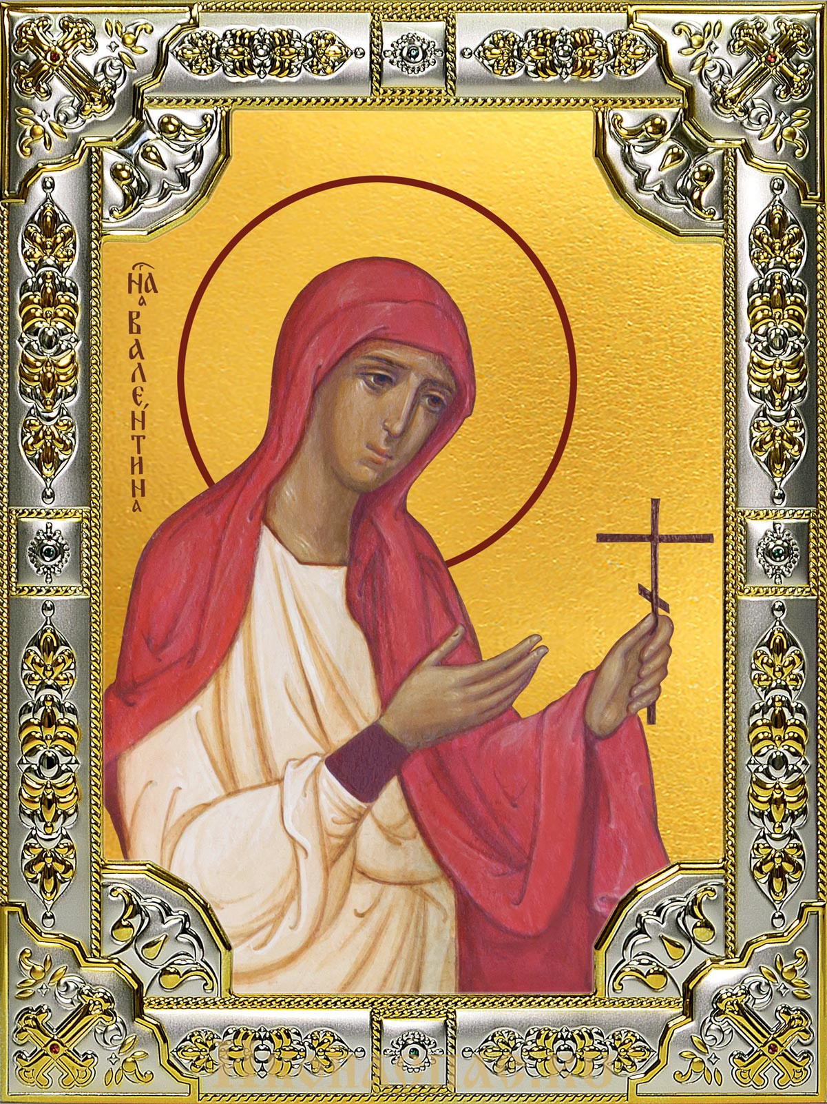 купить икону Валентина Кесарийская мученица