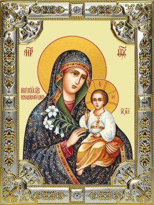 купить икону Божья Матерь Неувядаемый Цвет