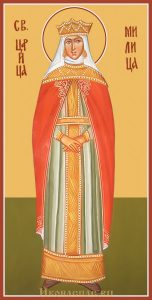 Икона святой Милицы