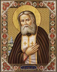 приобрести икону Серафим Саровский преподобный чудотворец UDM-050