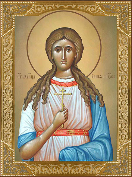 Икона Агния Римская мученица