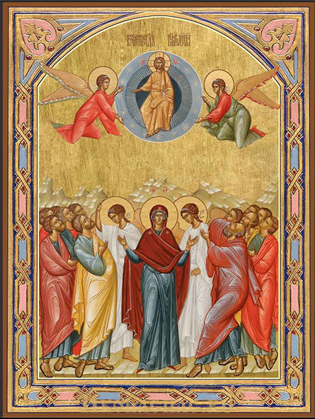 Икона Вознесение Господне UDM-006