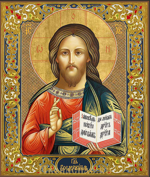 Икона Господь Вседержитель UDM-009