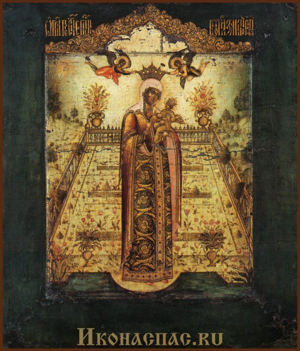 Купить икону Божией Матери Вертоград заключенный