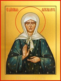 Икона Матрона Московская блаженная dm00017